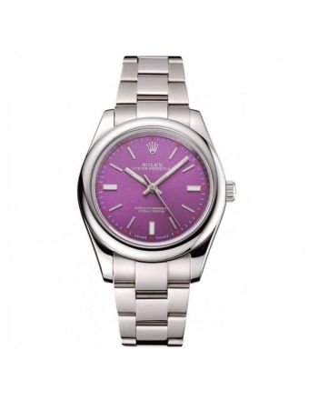 Rolex Oyster Perpetual Red Grape Dial  Men 41MM