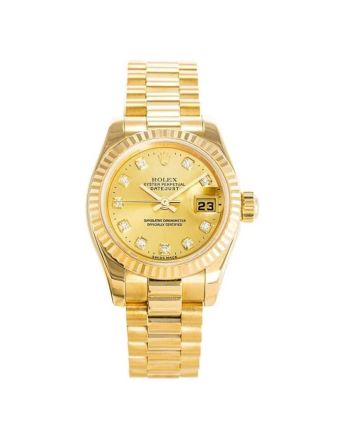 Rolex Datejust Gold 179178 Ladies 26MM