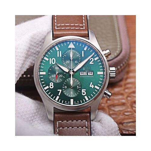 PILOT CHRONOGRAPH IW377726 ZF FACTORY GREEN DIAL